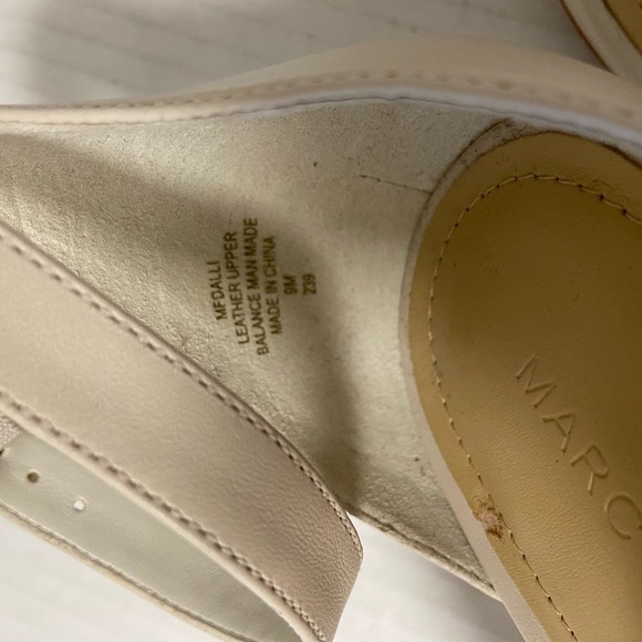 Marc Fisher bow heels beige women size 9m - Picture 10 of 12